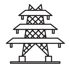 Electric Pole Icon