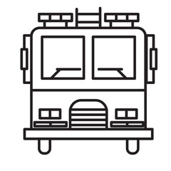 Fire Truck Icon
