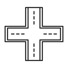 Crossroad Icon