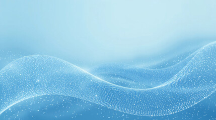 Calm Futuristic Ribbon Flow Background for Elegant Technology Branding