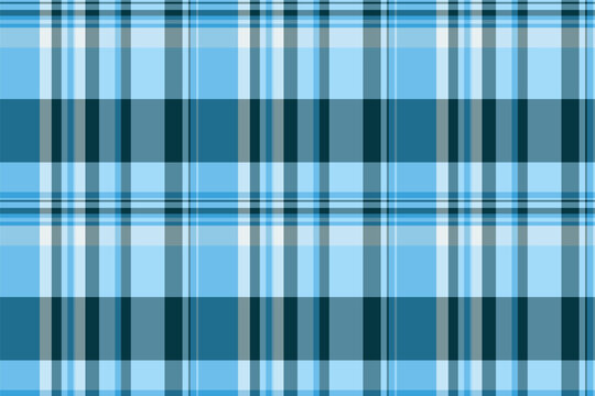 Classic blue plaid pattern. Versatile textile design for backgrounds, apparel, or graphic projects. Implies stability, heritage, or traditional style.