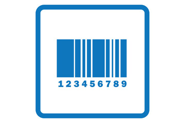 Clean flat vector illustration of a generic QR code icon for apps, payment systems, and digital marketing. EPS 10