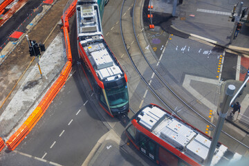 オーストラリア、シドニーのインナーウェスト・ライトレール（路面電車）