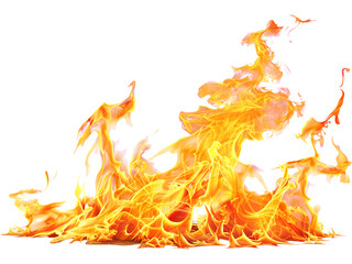 Dynamic fire flame splash with realistic motion and glowing orange tones. Ideal for dramatic compositions, fantasy artwork, energy concepts, and visual effects.