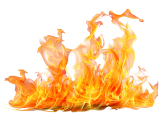 Realistic fire flame burst with intense heat and flowing movement. Perfect for action scenes, fantasy visuals, abstract backgrounds, and power concepts.