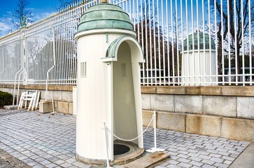 迎賓館赤坂離宮の警備員控所