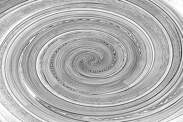 Black and White Swirl Background Hypnotic and Textured Spiral Design Abstract Vortex Pattern for Graphic Projects