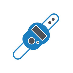 Digital Counter Vector icon which can easily modify or edit