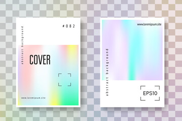 Neon Foil. Minimalist Texture. Violet Iridescent Cover. 1980 Presentation. Crystal Concept. Fashion Design. Colorful Metal Brochure. Blue Neon Foil