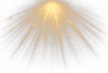 Png yellow light effect reflections, neon illumination in yellow colors. Bright light lens. Png spotlight spark. Stadium Lighting. Sunlight, Shiny stars, glowing sparks. 
