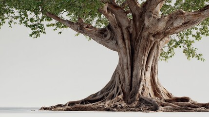 Obraz premium Majestic Tree Trunk Close-Up 