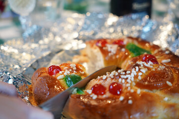 Three Kings cake Spanish tradition