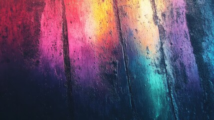 Abstract textured background showing a vibrant spectrum of colors, creating a dynamic light effect and a modern aesthetic suitable for various design projects