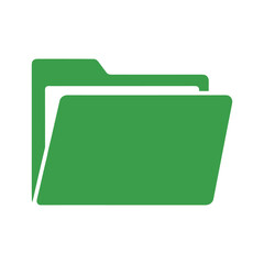 Green folder icon