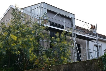 Extension maison - Construction bois - Charpente et isolation