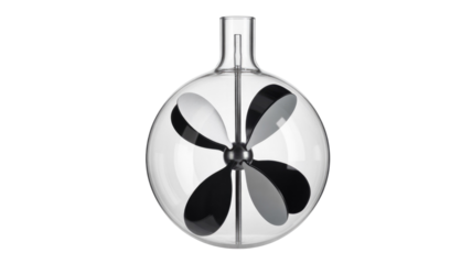Crookes Radiometer Isolated