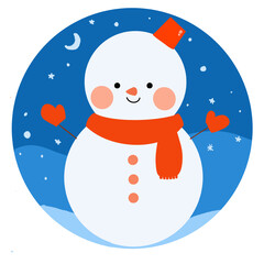 ゆきたるまのイラスト