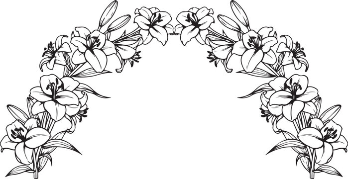 50 Elegant Floral Frame Bundle