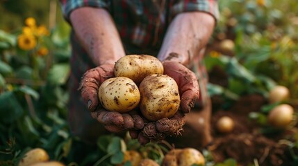 Detailed Farming Concept Image Highlighting Natural Food Production and Sustainability