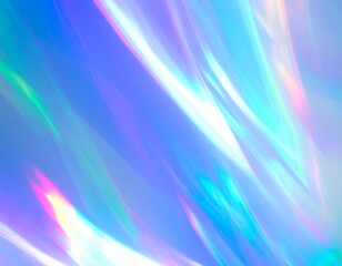 Fototapeta premium Soft, abstract background of swirling, iridescent light and color gradients