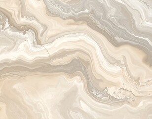 Obraz premium Soft, flowing abstract composition with swirled light and neutral tones