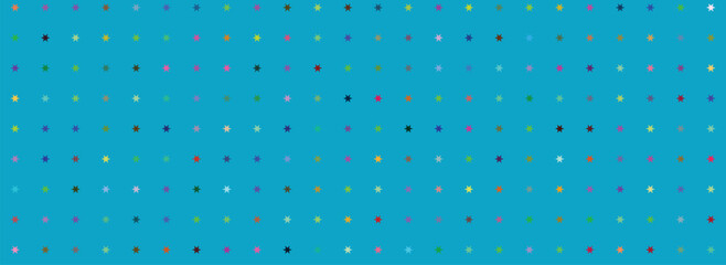 Seamless abstract blue vector background featuring a decorative polka dot pattern and circular tile texture for retro wallpaper design