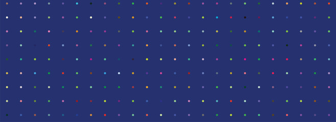 Abstract blue background with numbers and dots featuring a winter Christmas pattern of stars and snowflakes for a holiday celebration vector illustration