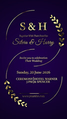 Wedding Invitation Animation 05