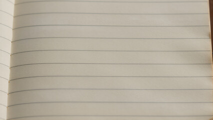 Naklejka premium Aged Notebook Page Close-Up