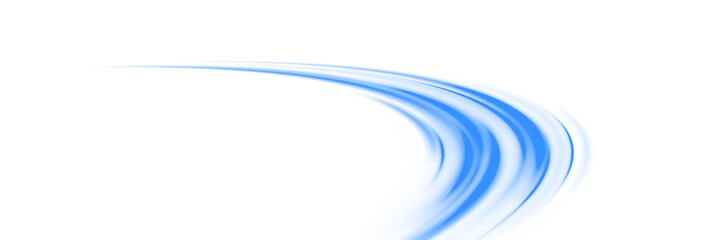 Glowing blue vortex swirl with abstract magic energy flow. Png  © Inna(Taras)