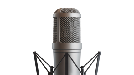Studio Microphone Isolated