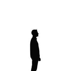 Silhouette of a man