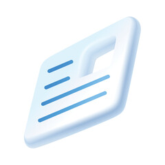 Social media icon. Speech bubble for online social media in modern and minimalist design. Perfect for websites, apps, and presentations. Cartoon design symbol isolated on white background