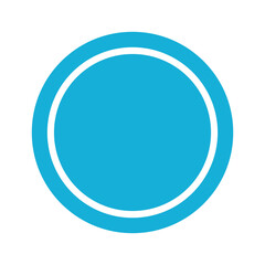 Blue Circle Icon