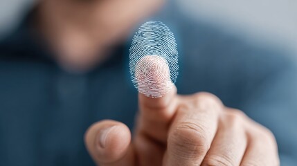 Biometric Face Scan Unlocking Financial Access