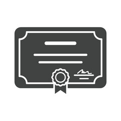 Fototapeta premium Certificate Icon
