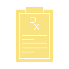 Prescription Pad icon desigbn