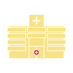Hospital icon desigbn
