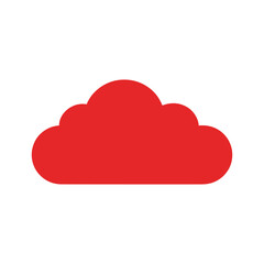 Red Cloud Icon