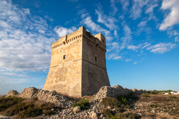 Porto Cesareo Salento seaport in Puglia tourist center