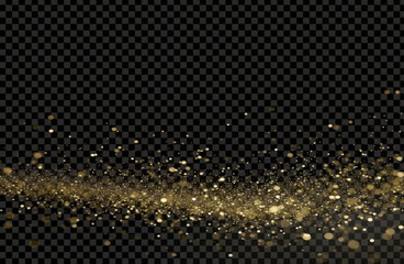 PNG Gold dust backgrounds glitter sparks