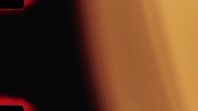 Vintage 35mm film strip light leak overlay