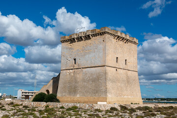 Porto Cesareo Salento seaport in Puglia tourist center