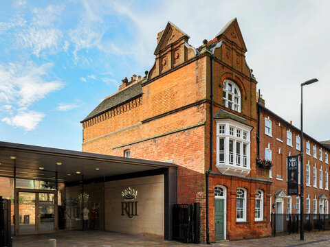 Entrance to King Richard III Visitor Centre, Leicester