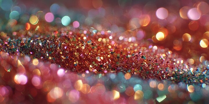 Makroaufnahmen fangen das Schimmern der Christbaumdr&auml;hte und Lichterketten ein und erzeugen so einen wundersch&ouml;nen Bokeh-Hintergrund mit geringer Sch&auml;rfentiefe.