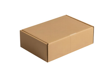 cardboard box . Isolated on transparent background, png