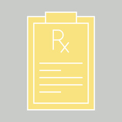 Prescription Pad icon desigbn