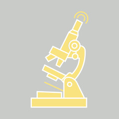 Microscope icon desigbn
