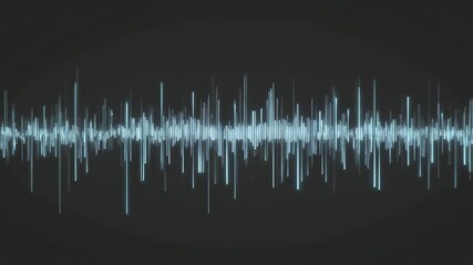 A digital visualization shows quiet activity through slow rhythmic processing. - Powered by Adobe