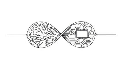 Convergence of human intellect and artificial intelligence: A continuous connection